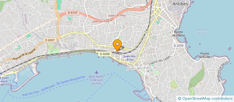 localisation de l'entreprise CTIM RESIDENCE PORTOFINO  ANTIBES