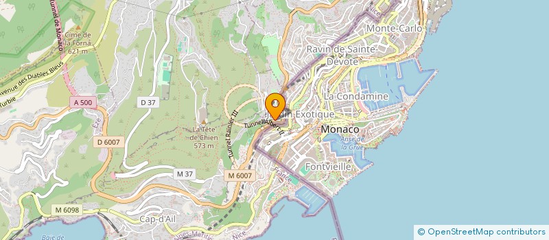 localisation de l'entreprise CTIM RESIDENCE PRIMAVERA MOYEN à CAP D'AIL