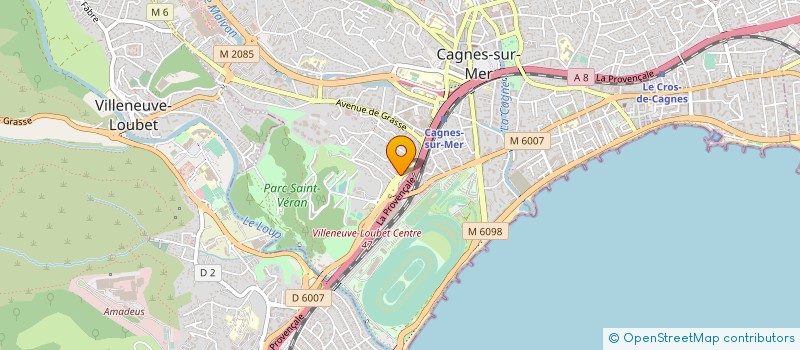 localisation de l'entreprise CTIM RESIDENCE SIAGNE à CAGNES-SUR-MER