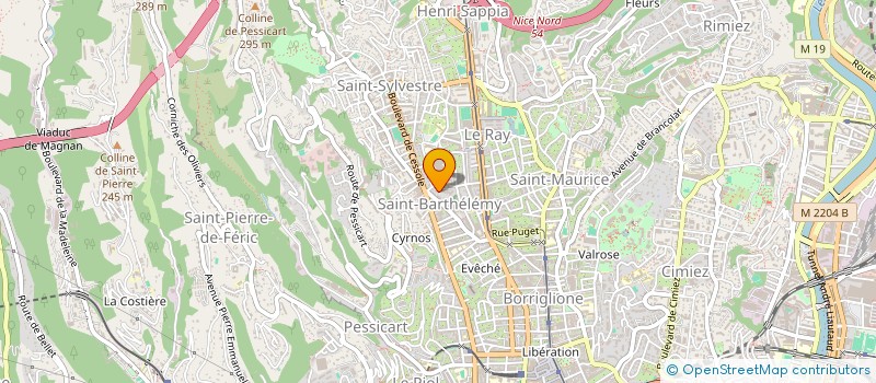 localisation de l'entreprise CTIM RESIDENCE VALENSOLE  NICE
