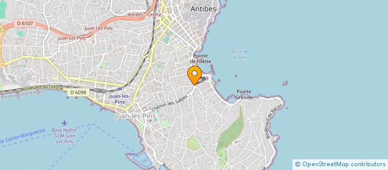 localisation de l'entreprise CTIM RESIDENCES AUBENON à ANTIBES