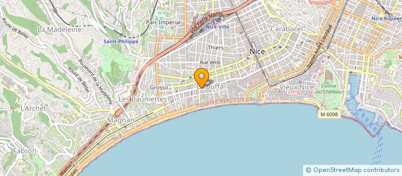 localisation de l'entreprise CTIM RIALTO à NICE