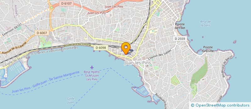 localisation de l'entreprise CTIM RIVAZUR à ANTIBES