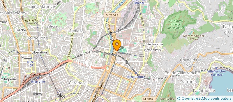 localisation de l'entreprise CTIM ROUTE DE TURIN 33 à NICE