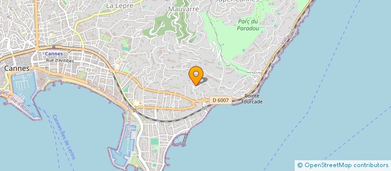 localisation de l'entreprise CTIM ROUVE à CANNES