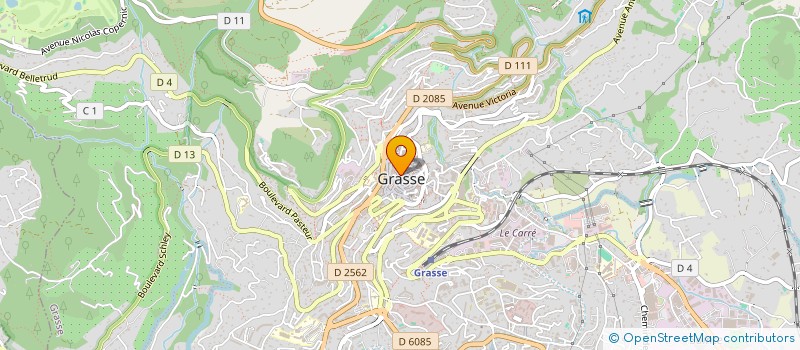 localisation de l'entreprise CTIM RUE DE L ORATOIRE  GRASSE