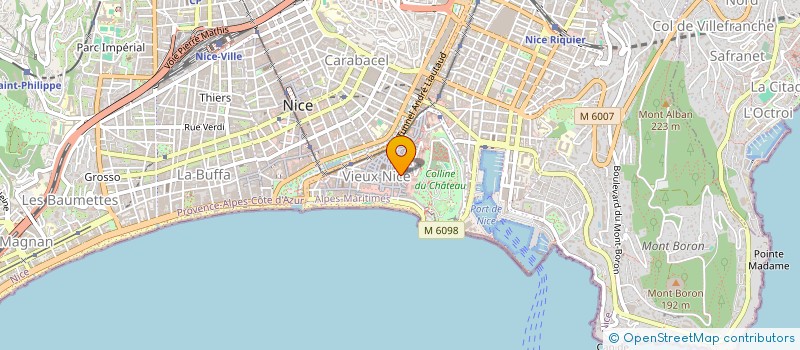 localisation de l'entreprise CTIM RUE DROITE 36 à NICE