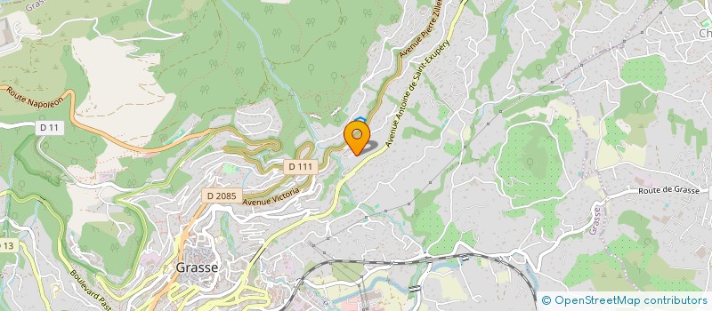 localisation de l'entreprise CTIM SAINT JEAN  GRASSE