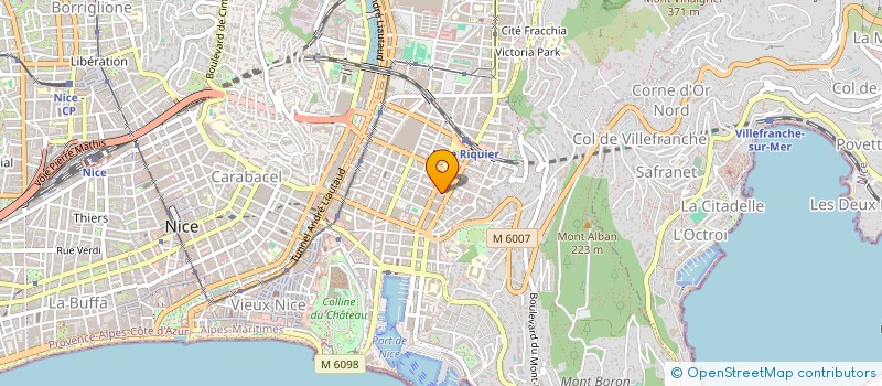 localisation de l'entreprise CTIM SAINT LOUIS  NICE