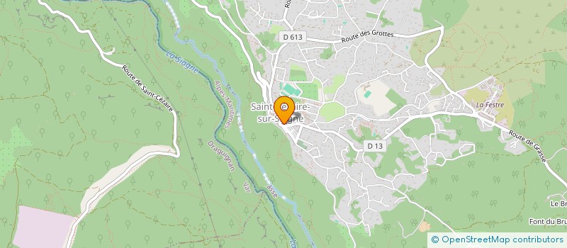 localisation de l'entreprise CTIM SAINT ROCH  PEYMEINADE