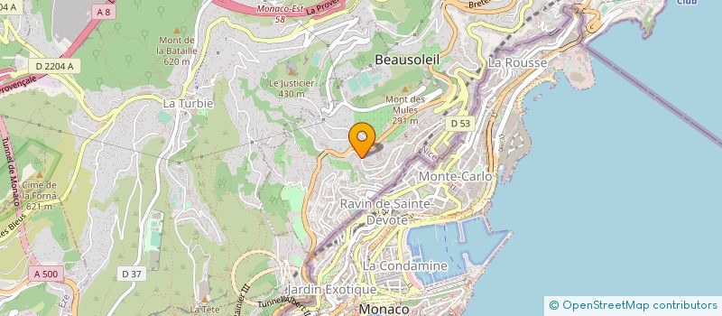 localisation de l'entreprise CTIM SCARZELLO à BEAUSOLEIL