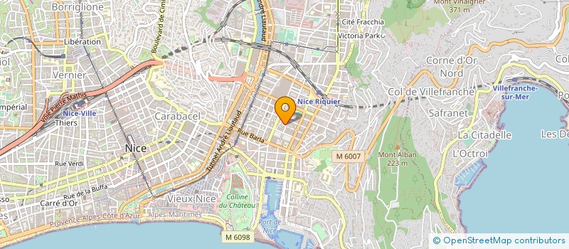 localisation de l'entreprise CTIM SMOLETT 37 à NICE