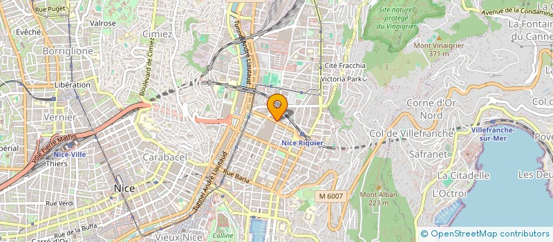 localisation de l'entreprise CTIM SOLA 33 à NICE