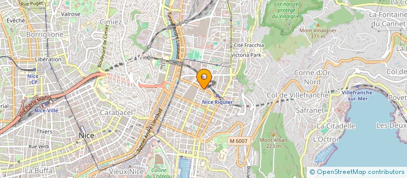 localisation de l'entreprise CTIM SOLA 39 à NICE