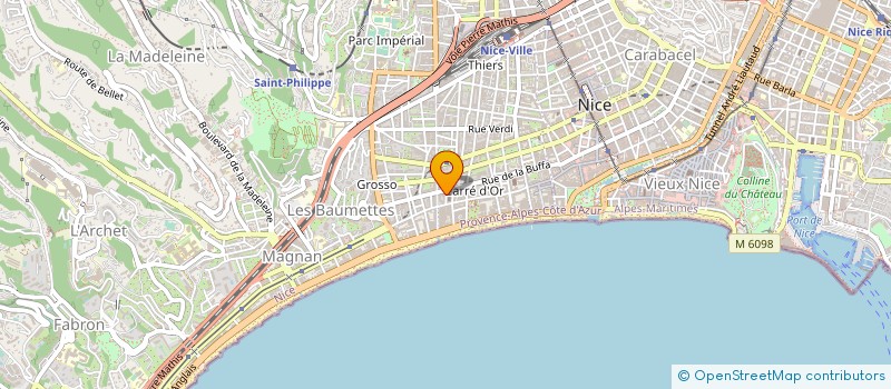 localisation de l'entreprise CTIM ST PIERRE à NICE