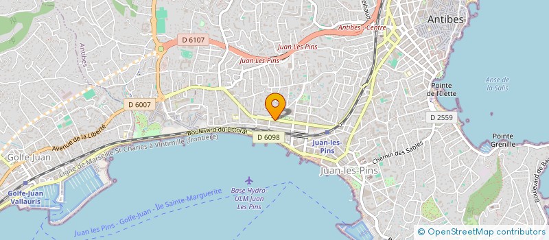 localisation de l'entreprise CTIM SULL ONDA à ANTIBES