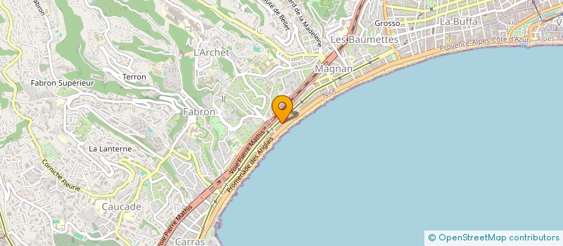localisation de l'entreprise CTIM TAMARIS                       BLOC  NICE