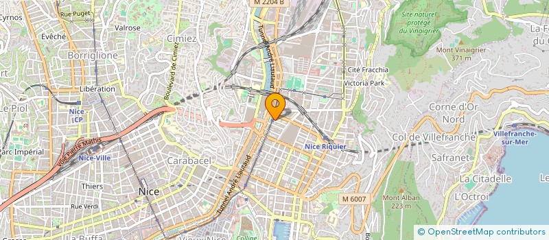 localisation de l'entreprise CTIM THAON DE REVEL 1 à NICE