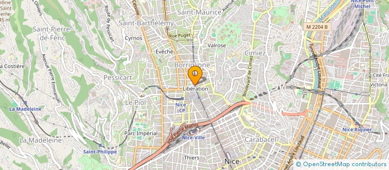 localisation de l'entreprise CTIM TITIEN à NICE