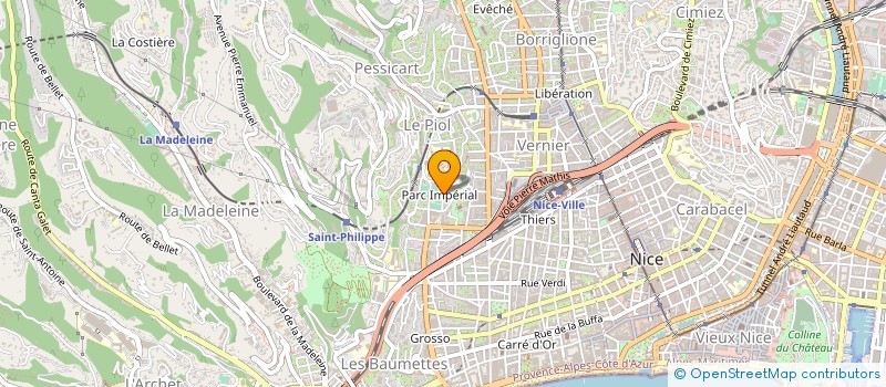 localisation de l'entreprise CTIM TOURELLES  NICE