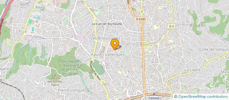 localisation de l'entreprise CTIM VALLERGUES  CANNES