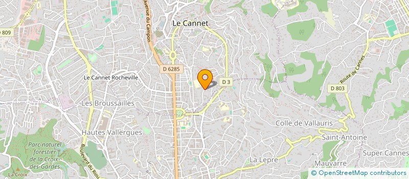 localisation de l'entreprise CTIM VER BOIS à LE CANNET