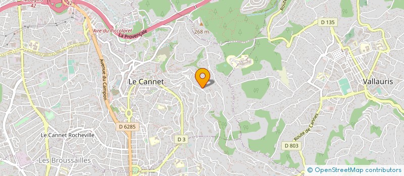 localisation de l'entreprise CTIM VICTORIA à LE CANNET
