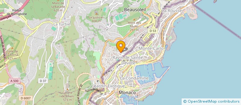 localisation de l'entreprise CTIM VIGIE à BEAUSOLEIL