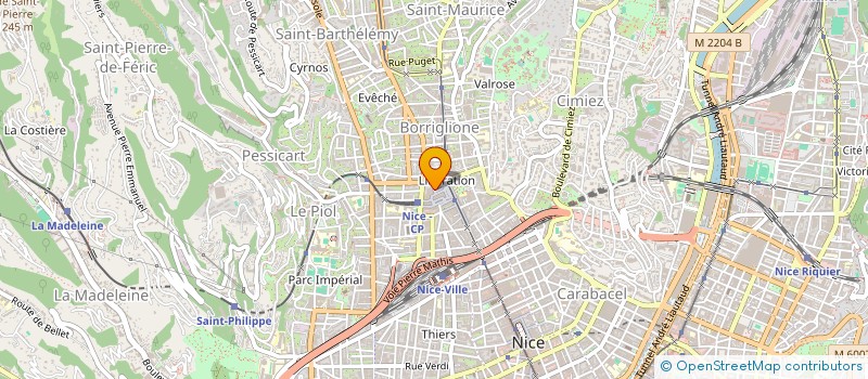 localisation de l'entreprise CTIM VILLA JOSETTE à NICE