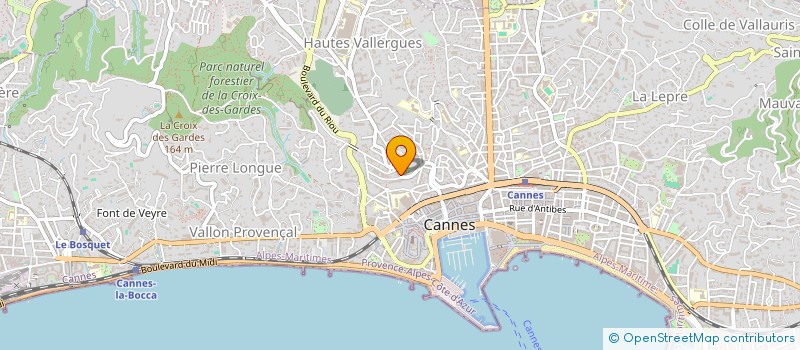 localisation de l'entreprise CTIM VILLA MERCEDES à CANNES
