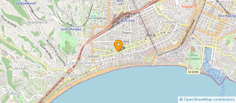 localisation de l'entreprise CTIM VILLA SERGE à NICE