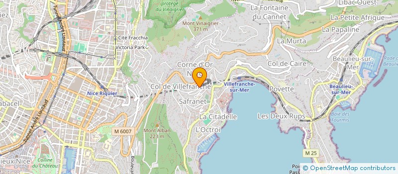 localisation de l'entreprise CTIM VILLA VILDIZ à VILLEFRANCHE-SUR-MER