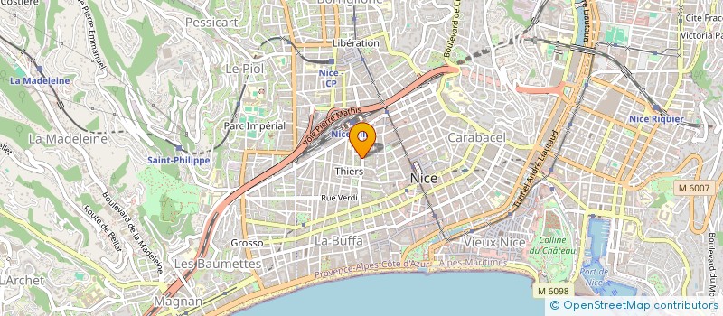 localisation de l'entreprise CTIM VILLA ZOE à NICE