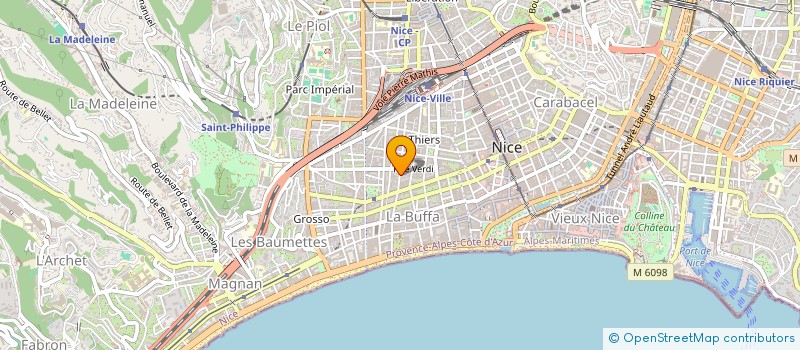 localisation de l'entreprise CTIM WAGNER à NICE