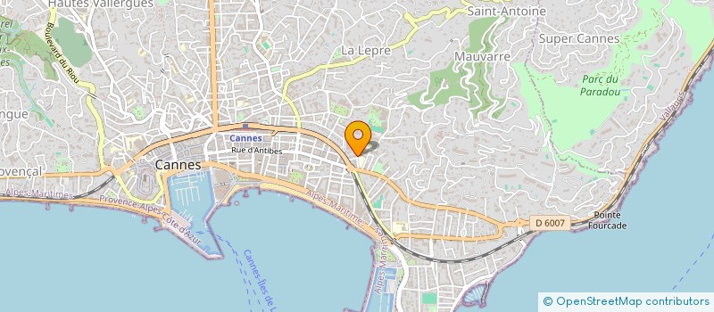 localisation de l'entreprise CTIM WINDSOR  CANNES