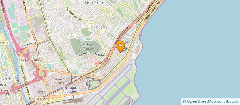 localisation de l'entreprise CTIM YOURI à NICE