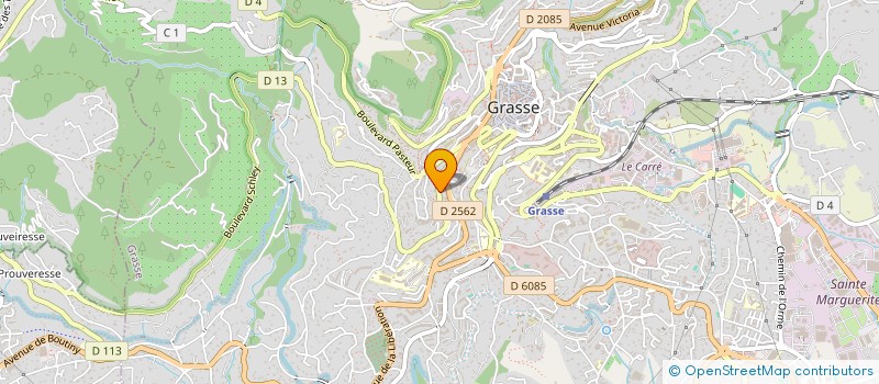 localisation de l'entreprise CTIM ZOLA  GRASSE