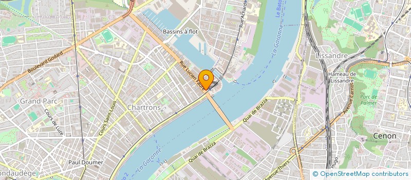 localisation de l'entreprise CTJ CAPITAL  BORDEAUX