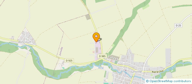 localisation de l'entreprise CTJ LOUIS MATHIEU  JUNIVILLE