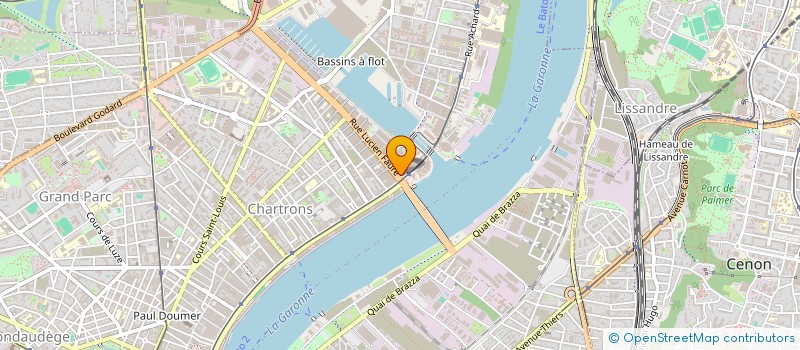 localisation de l'entreprise CTJ PATRIMOINE  BORDEAUX