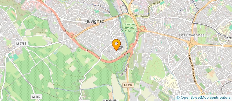 localisation de l'entreprise CTJML  JUVIGNAC
