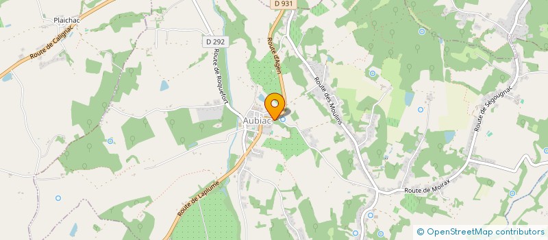 localisation de l'entreprise CTJP  AUBIAC