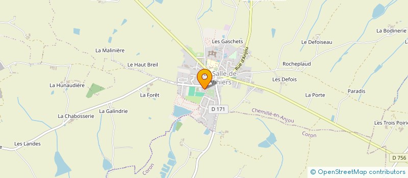 localisation de l'entreprise CTK  CHEMILLE-EN-ANJOU