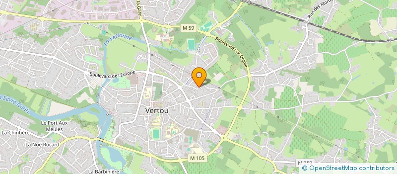 localisation de l'entreprise CTK9  VERTOU