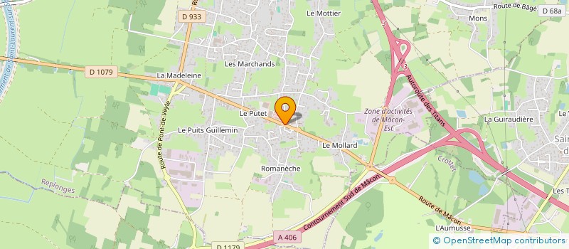 localisation de l'entreprise CTKM à REPLONGES