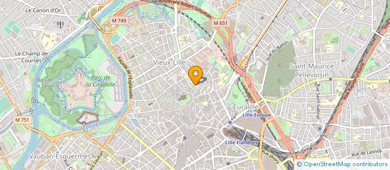localisation de l'entreprise CTL AMENAGEMENT à LILLE