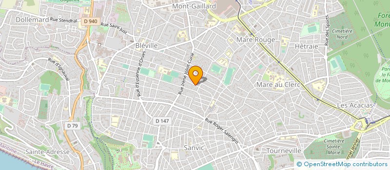 localisation de l'entreprise CTL EQUESTRE DISTRIBUTION  LE HAVRE