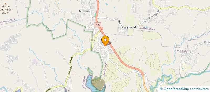 localisation de l'entreprise CTL IMMO  SAINTE-LUCE