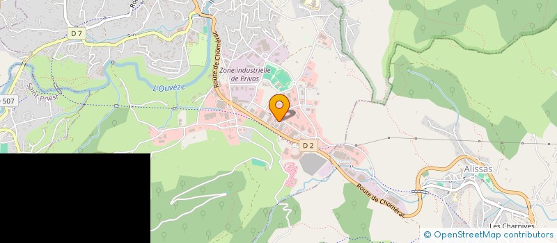 localisation de l'entreprise CTLA à PRIVAS