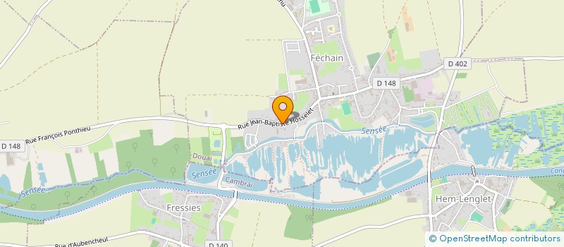 localisation de l'entreprise CTLD FECHAIN  FECHAIN